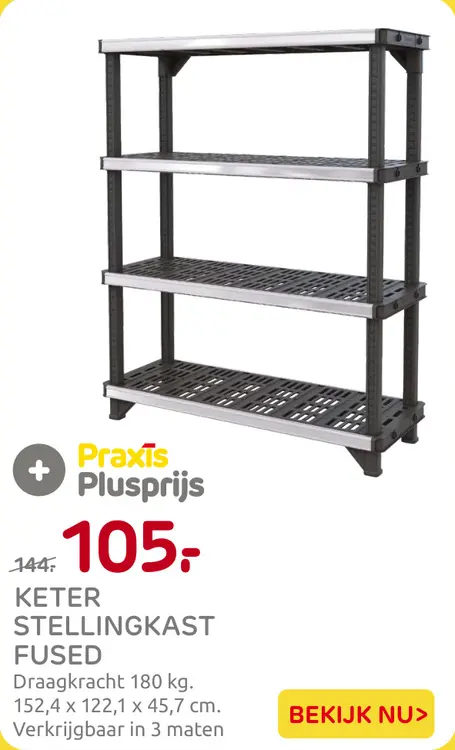 Aanbieding: Stellingkast Fused