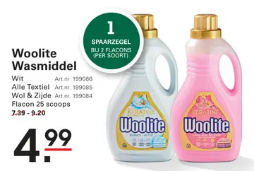 Aanbieding: Woolite Wasmiddel
