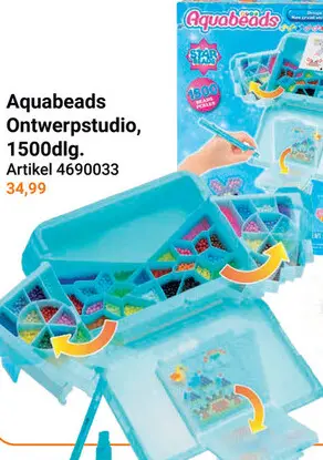 Aanbieding: Aquabeads Ontwerp Studio, 1500dlg.