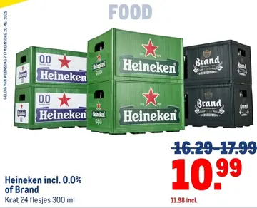 Aanbieding: Heineken incl. 0.0% of Brand