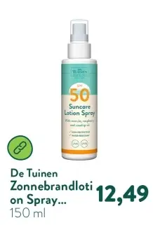 Aanbieding: Zonnebrandlotion