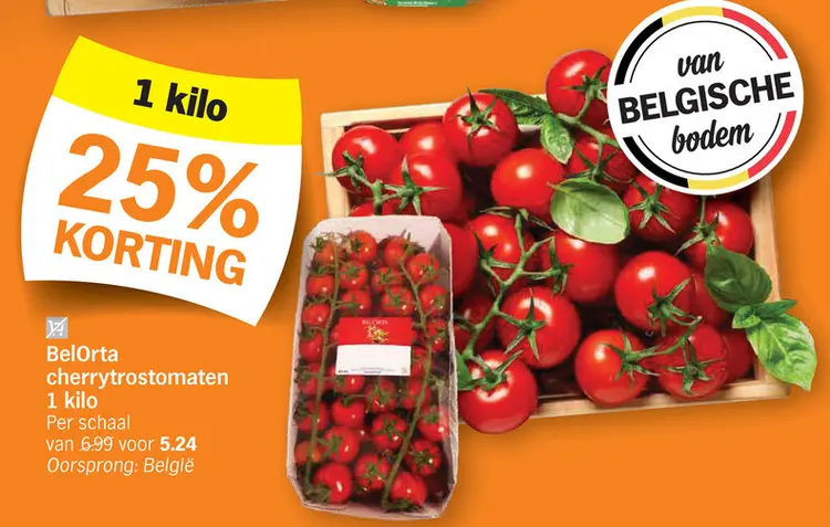 Promotie: Cherrytrostomaten