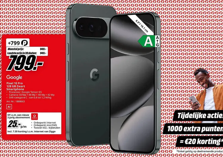 Aanbieding: Google Pixel 10 Pro
