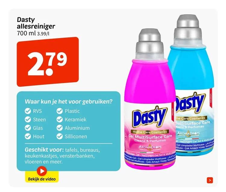 Aanbieding: Dasty allesreiniger