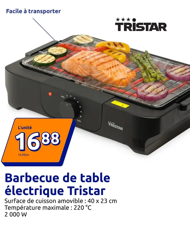 Offre: Barbecue de table électrique
