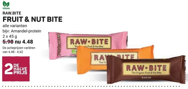 Aanbieding: Fruit & nut bite