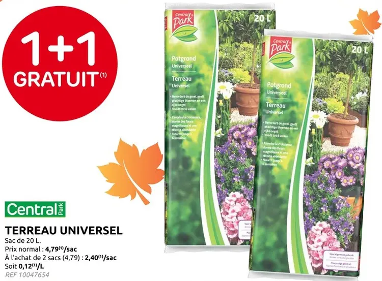 Offre: Terreau universel