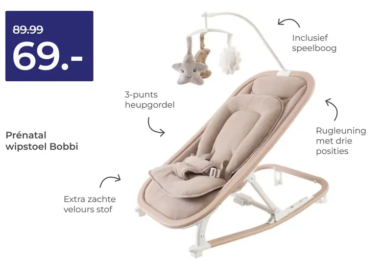 Aanbieding: Vipstoel Bobbi