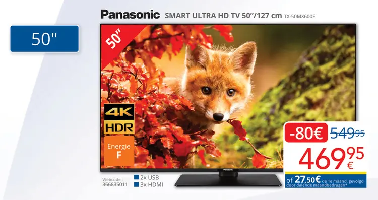 Aanbieding: Smart ultra hd tv
