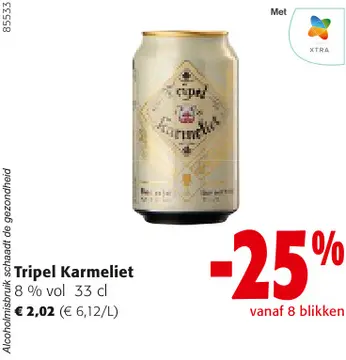 Aanbieding: Tripel Karmeliet