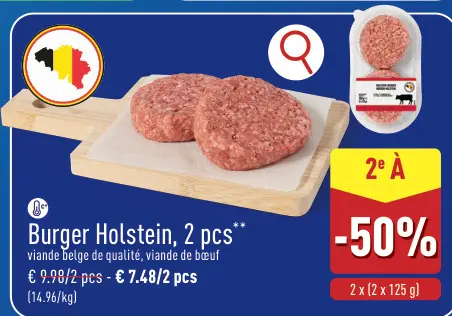 Offre: Burger Holstein