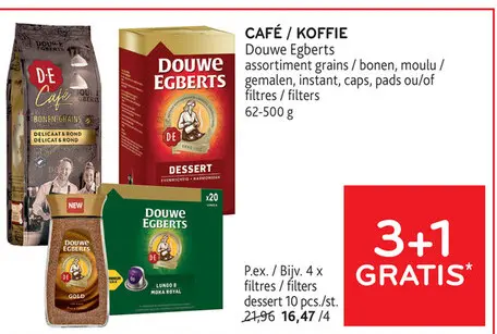 Offre: CAFÉ / KOFFIE Douwe Egberts