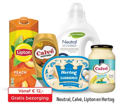 Aanbieding: Neutral, Calvé, Lipton en Hertog