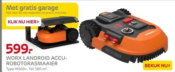 Aanbieding: WORX LANDROID ACCU-ROBOTGRASMAAIER