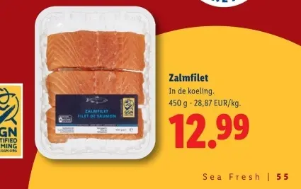 Promotie: Zalmfilet