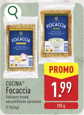 Promotie: Focaccia