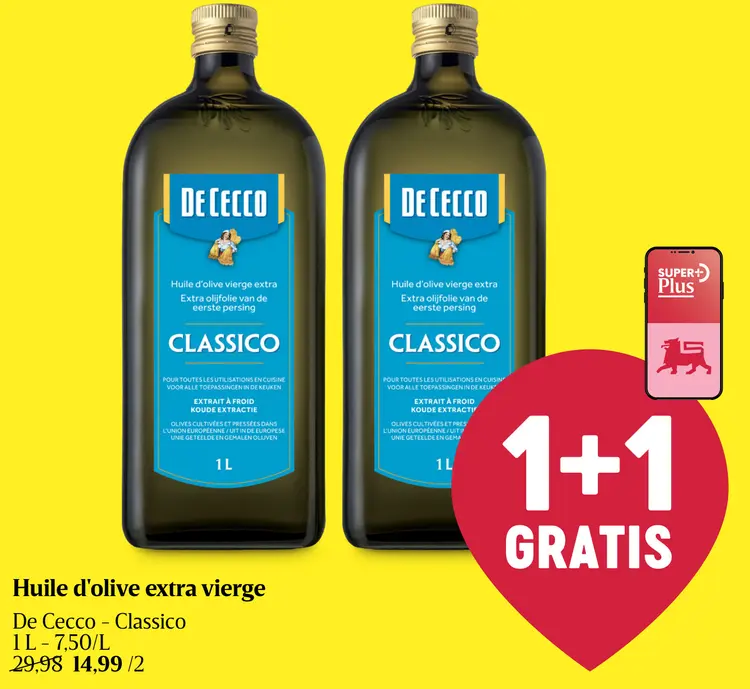 Offre: Huile d'olive extra vierge