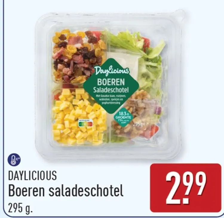 Aanbieding: Boeren saladeschotel