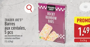 Offre: Barres aux céréales