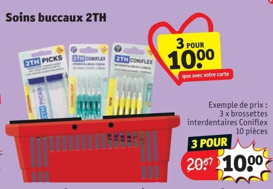 Offre: brossettes interdentaires Coniflex