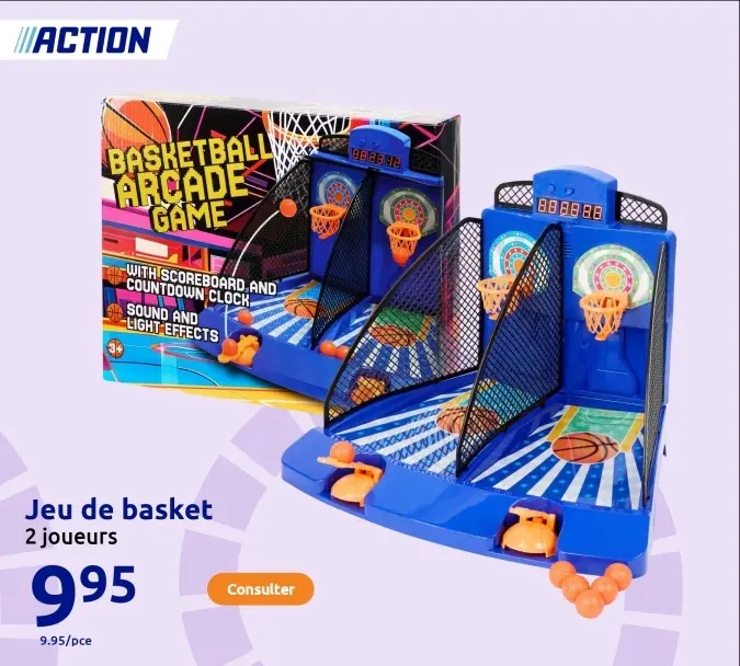Offre: Jeu de basket