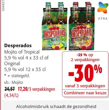 Promotie: Desperados