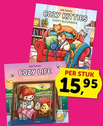 Promotie: Jade Summer Cozy Kleurboek