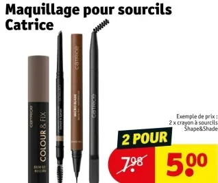 Offre: Maquillage pour sourcils