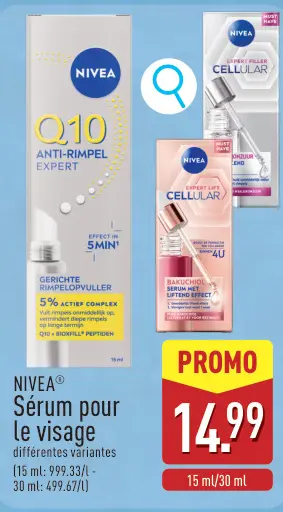 Offre: Sérum pour le visage