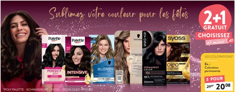 Offre: Coloration permanente