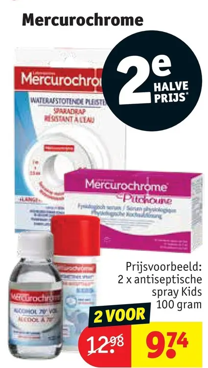 Promotie: Mercurochrome