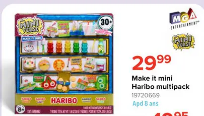 Offre: Make it mini Haribo multipack
