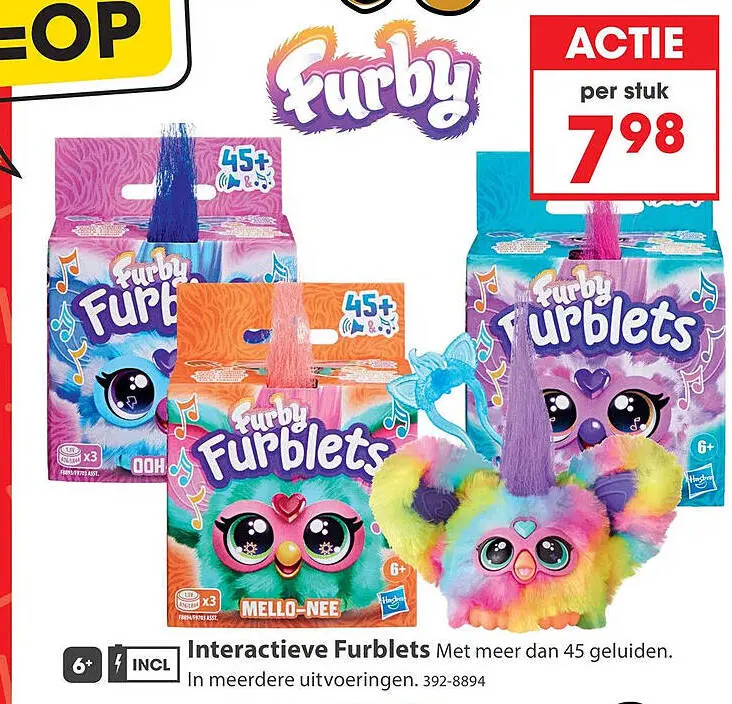 Aanbieding: Interactieve Furblets
