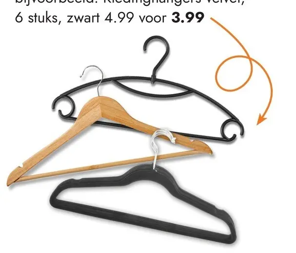 Aanbieding: Kledinghangers