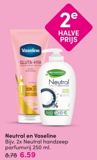 Aanbieding: Neutral en Vaseline