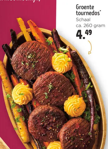 Aanbieding: Groente tournedos