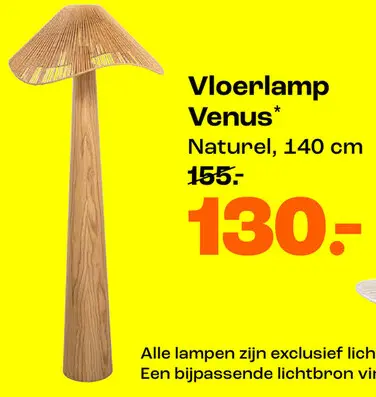 Aanbieding: Vloerlamp Venus