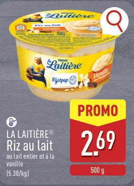 Offre: Riz au lait