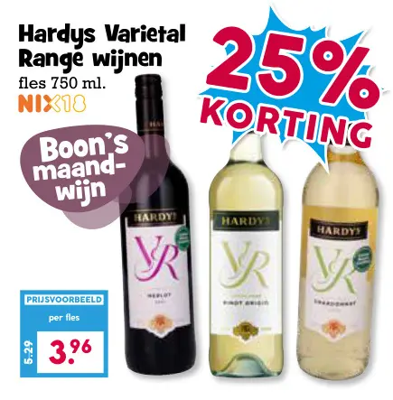 Aanbieding: Varietal Range wijnen