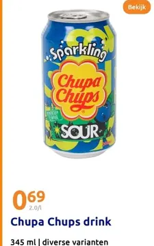 Aanbieding: Chupa Chups drink