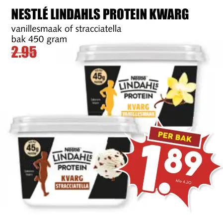 Aanbieding: Lindahls Protein Kwarg