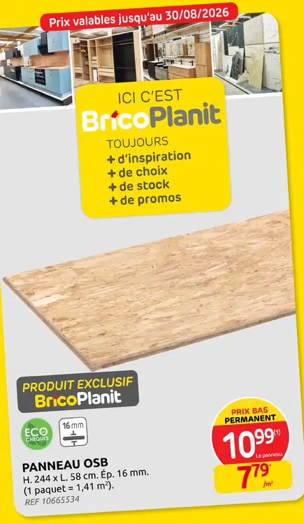 Offre: Panneau OSB