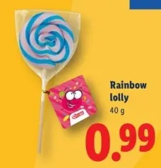 Aanbieding: Rainbow lolly