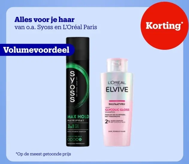 Aanbieding: Alles voor je haar