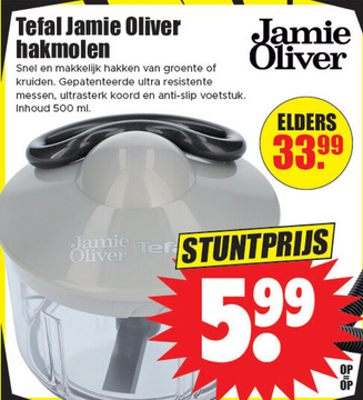 Aanbieding: Tefal Jamie Oliver hakmolen