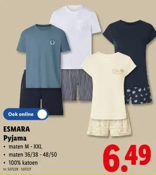 Promotie: Pyjama