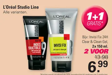 Aanbieding: Invisi Fix 24H Clear & Clean Gel