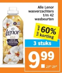 Aanbieding: Wasverzachters