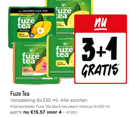 Promotie: Fuze Tea
