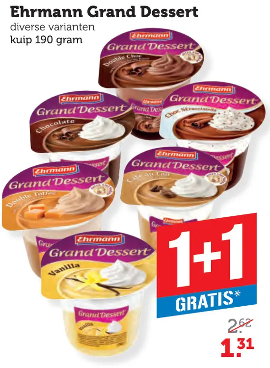 Aanbieding: Ehrmann Grand Dessert